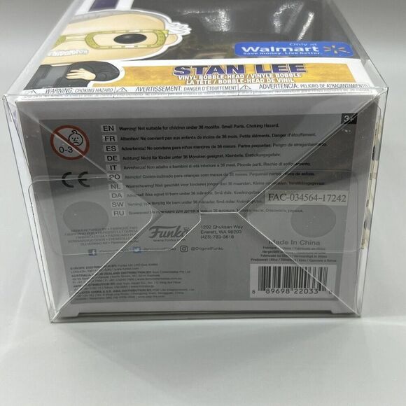 Funko Pop Marvel Stan Lee Glasses #281 Guardians Of The Galaxy Walmart Exclusive - Picture 6 of 7